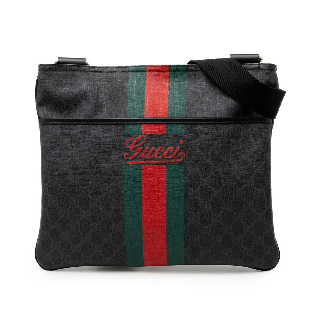 Pre-Loved Gucci GG Supreme Web Crossbody